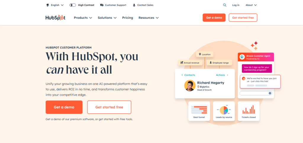HubSpot AI Solutions for Automating Digital Marketing