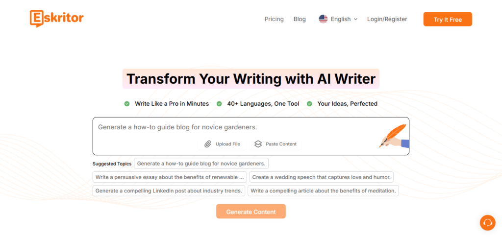 What Is Eskritor Ai?