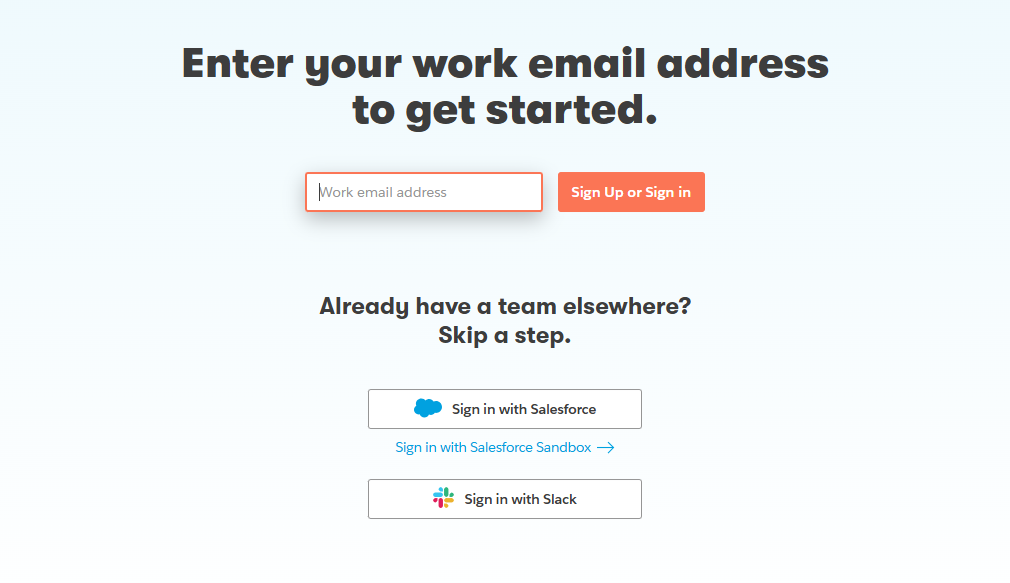 Sign Up