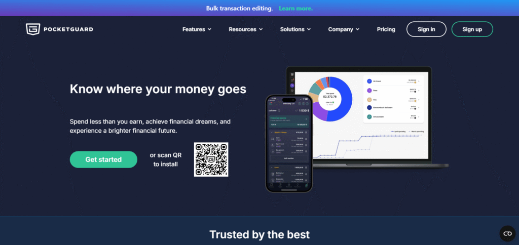 PocketGuard AI-Powered Personal Finance Apps