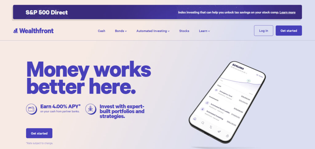 Wealthfront AI-Powered Personal Finance Apps