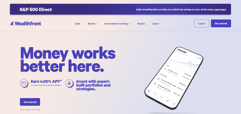 Wealthfront AI-Powered Personal Finance Apps