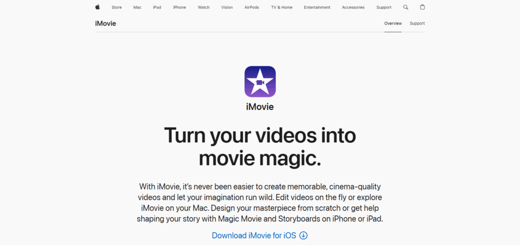 Apple iMovie