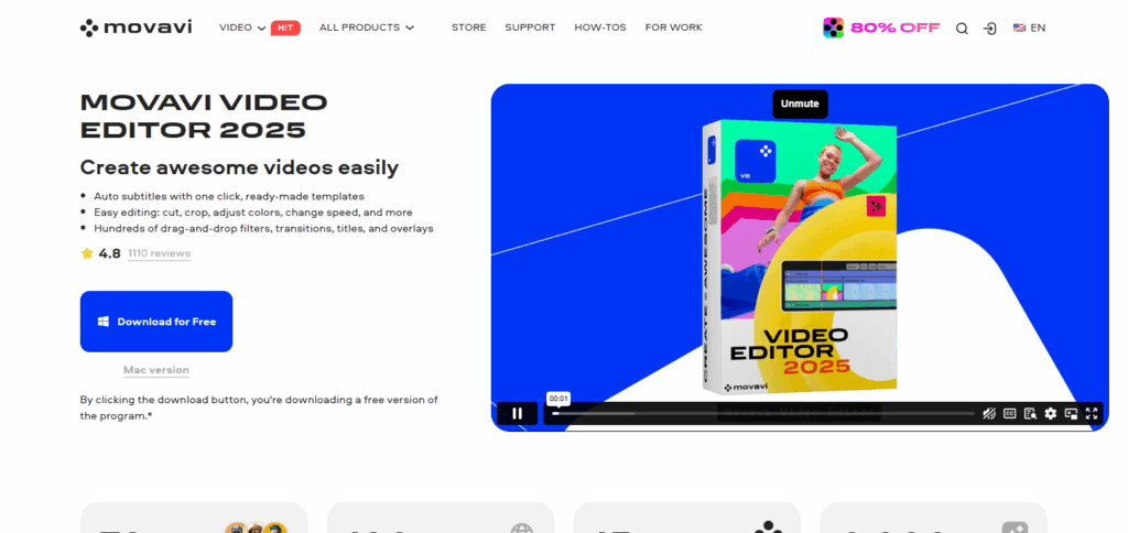 Movavi Video Editor Plus