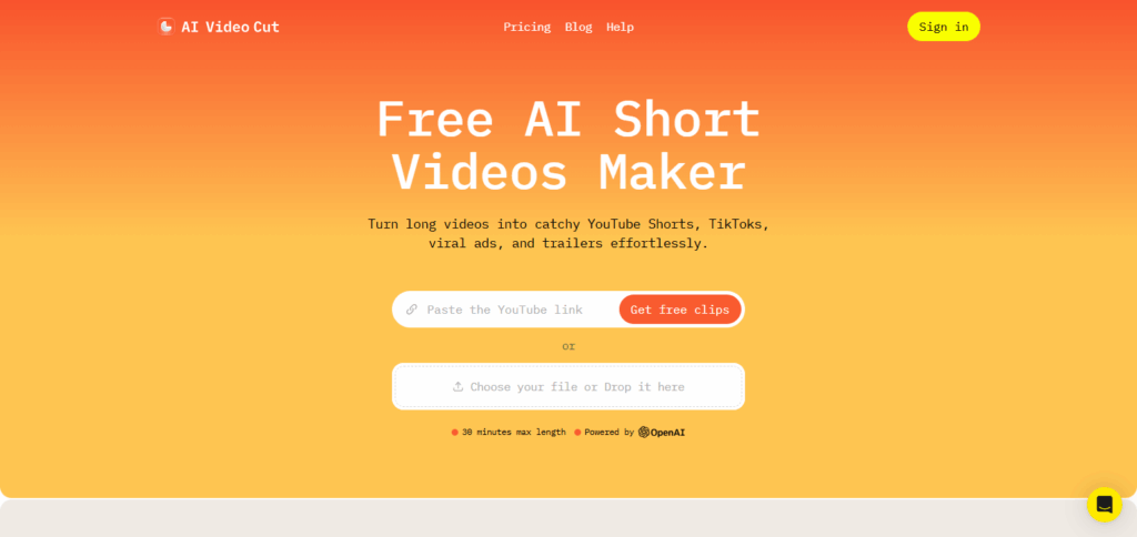 AI Video Cut