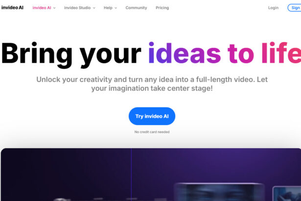Invideo AI – Create Stunning Videos Fast with AI-Powered Editing