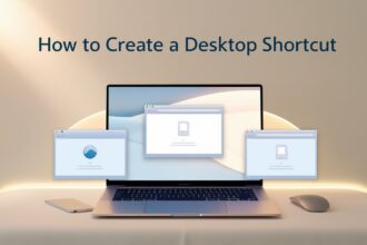 How to Create a Desktop Shortcut Easily