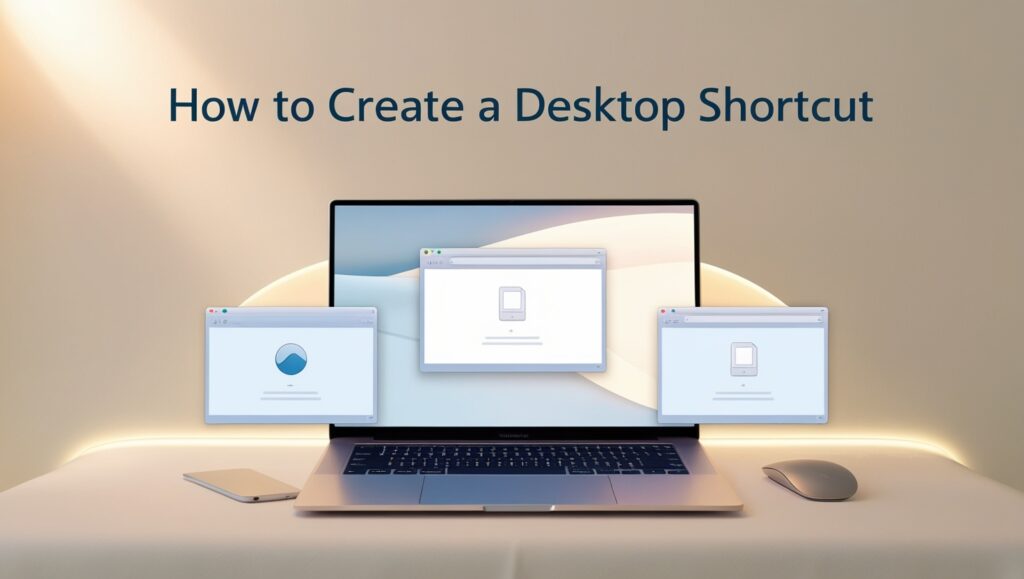 How to Create a Desktop Shortcut