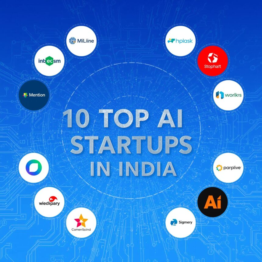 10 Top AI Startups in India Revolutionizing Industries