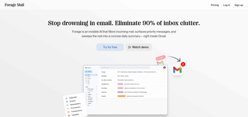 Forage Mail: Smarter Email for Better Productivity