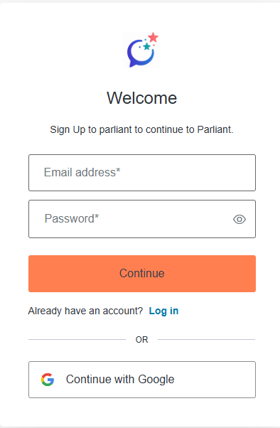 Sign Up for Free 