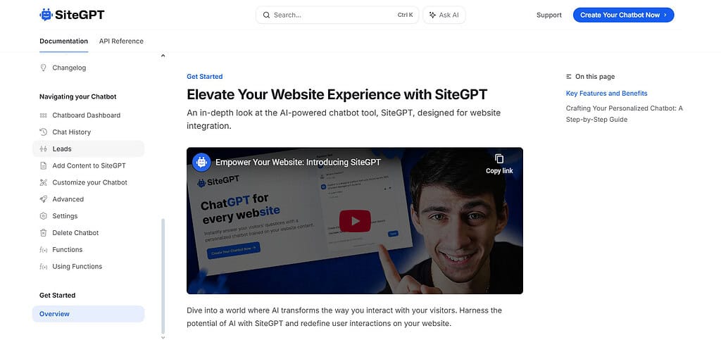 SiteGPT