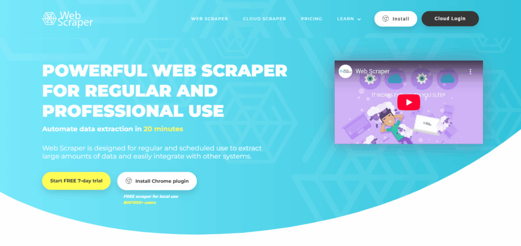Webscraper.io