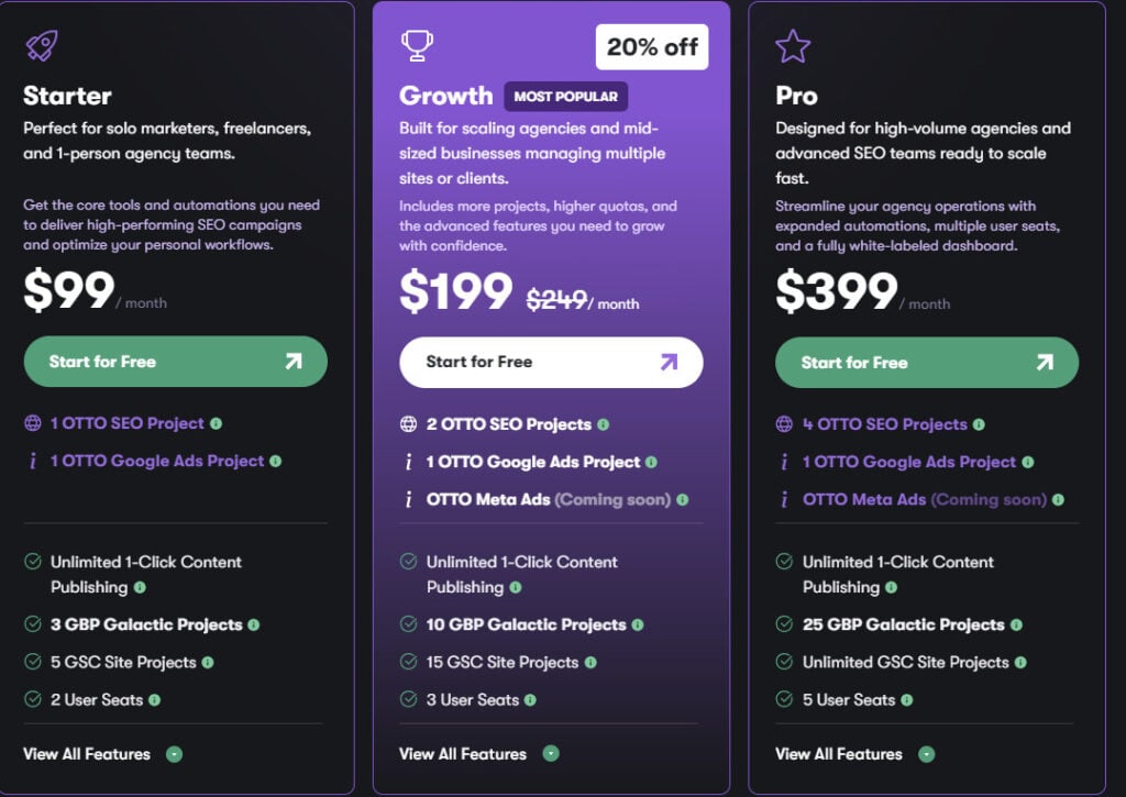 Pricing