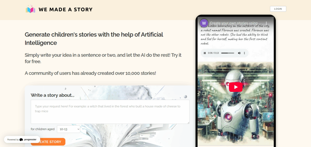 What Is We Made a Story AI?