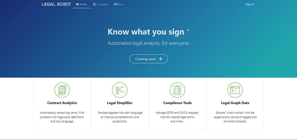 Legal Robot