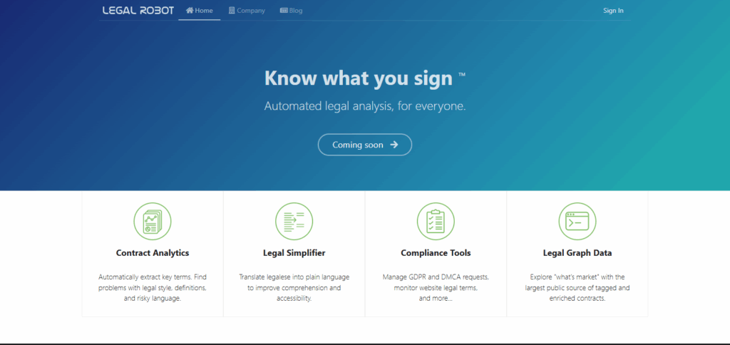 Legal Robot