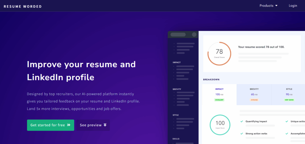 Resume Worded