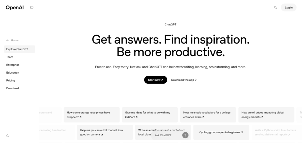 ChatGPT by OpenAI