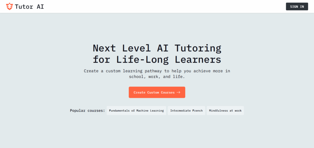 Tutor AI