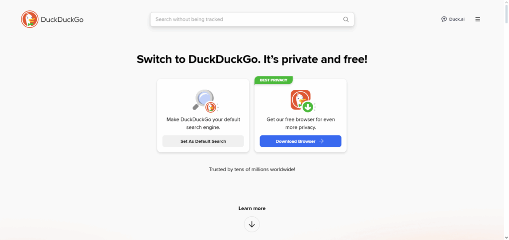 DuckDuckGo