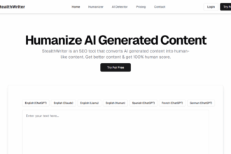 Stealth Writer AI – Effortless, High-Quality AI Writing Tool