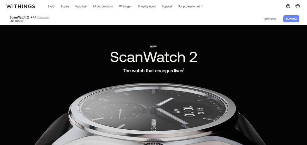 Withings ScanWatch 2