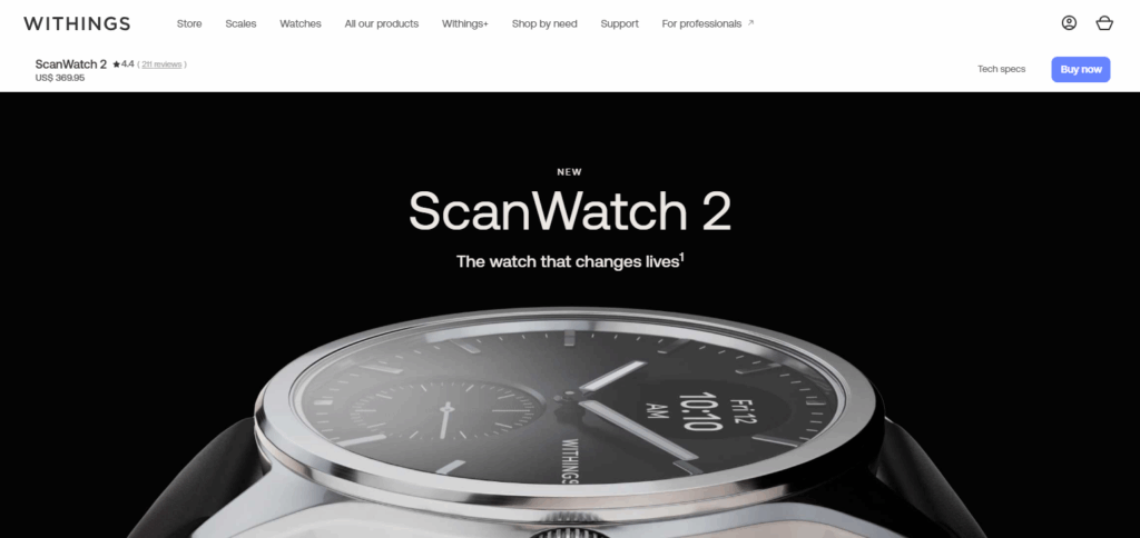 Withings ScanWatch 2