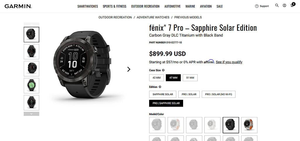 Garmin Fenix 7