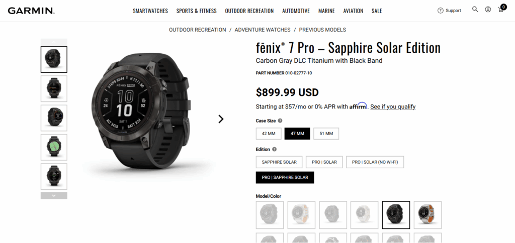Garmin Fenix 7