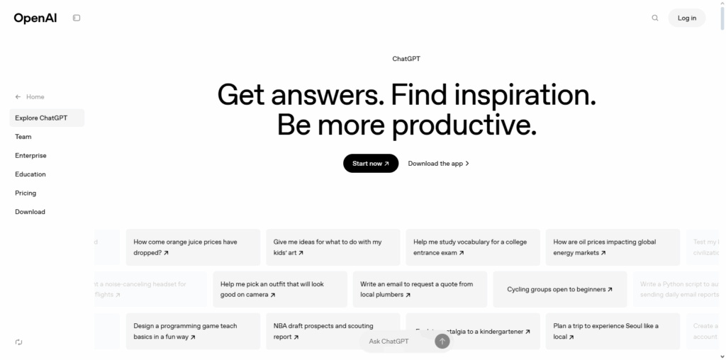 ChatGPT Free (OpenAI)