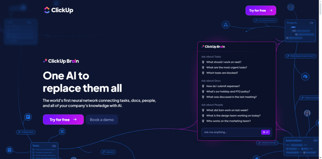 ClickUp + AI