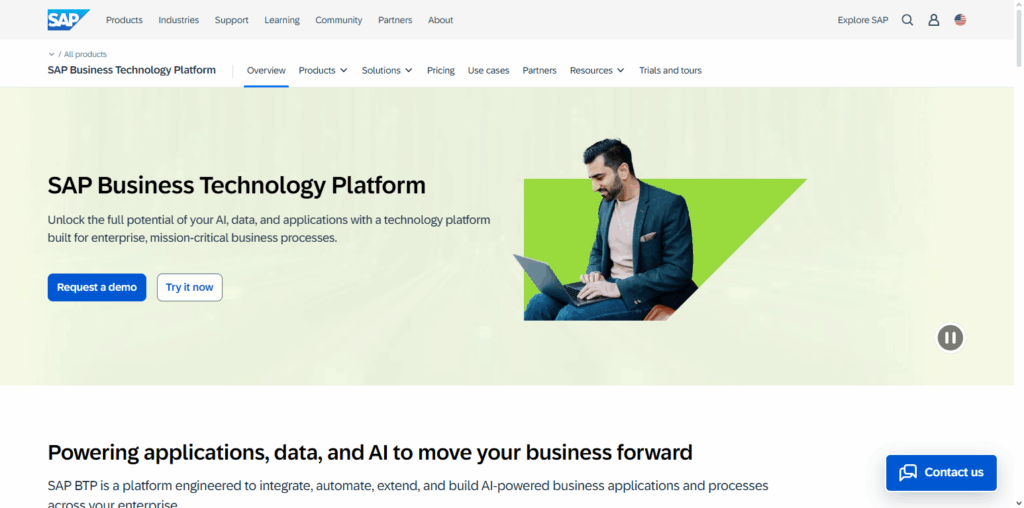 SAP Business Technology Platform (BTP)