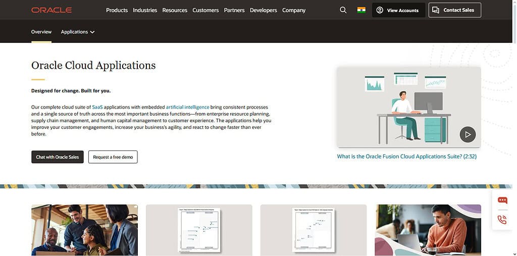 Oracle Fusion Cloud Applications