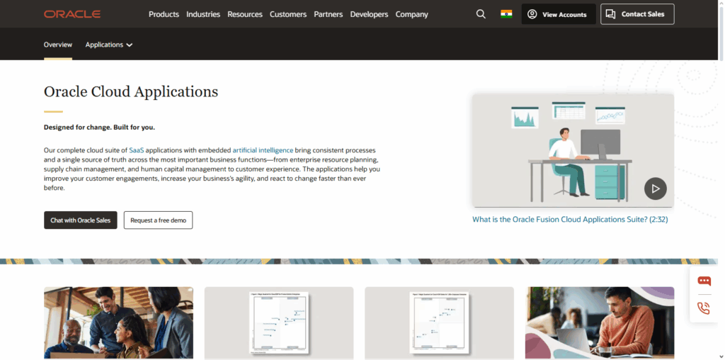 Oracle Fusion Cloud Applications