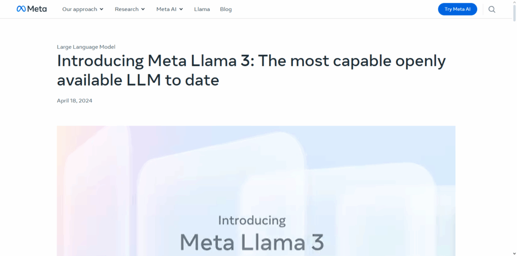 LLaMA 3 (Meta)