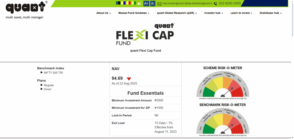 Quant Flexi Cap Fund