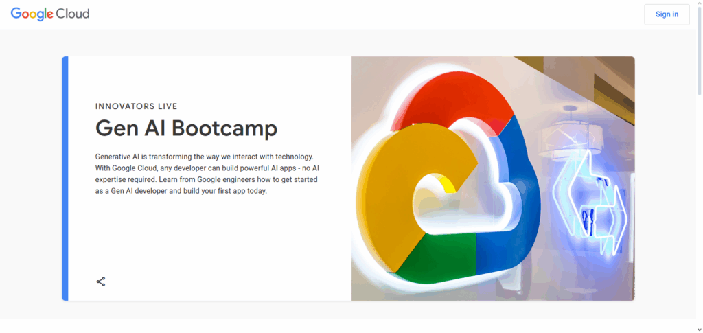 Generative AI Bootcamp