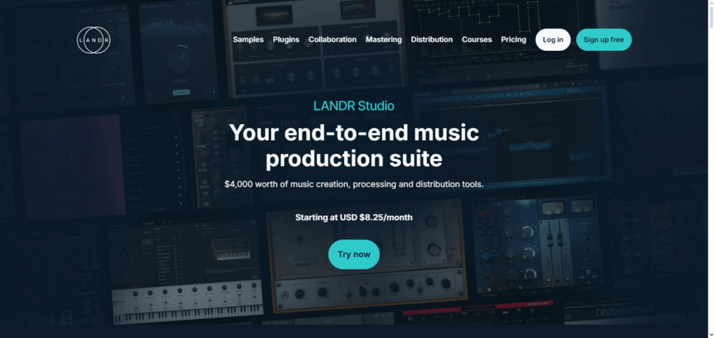 Landr Studio