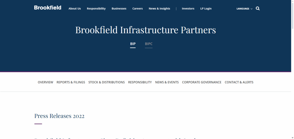 Intel × Brookfield