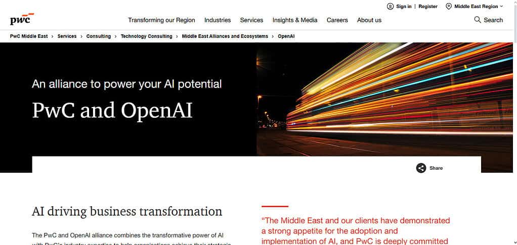 OpenAI × PwC