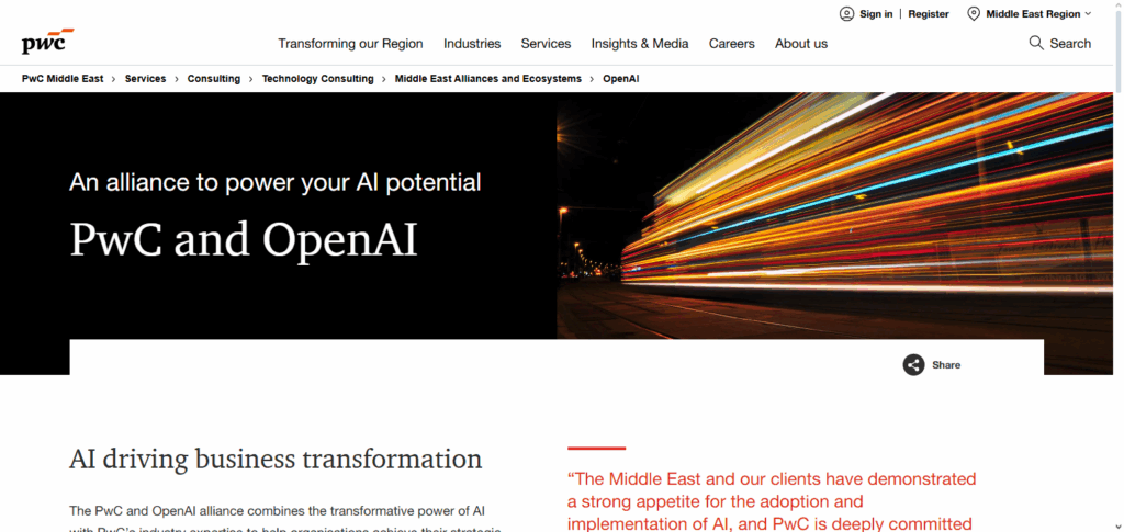 OpenAI × PwC