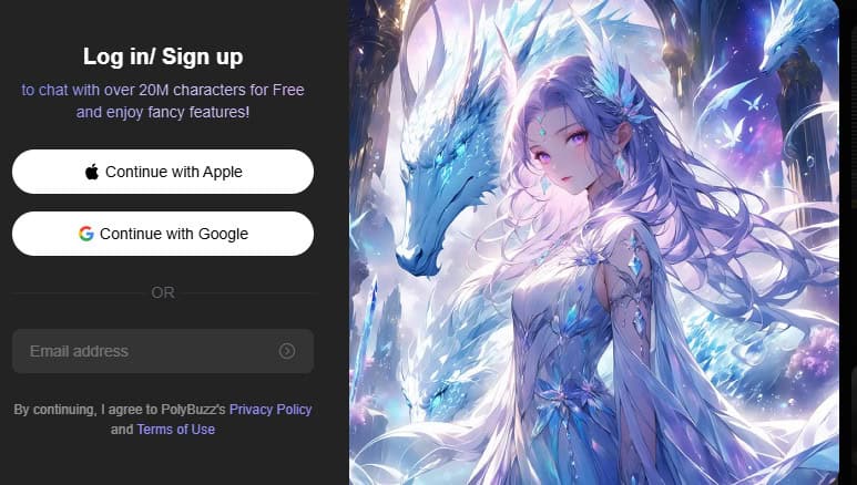 Click on Sign Up / Get Started