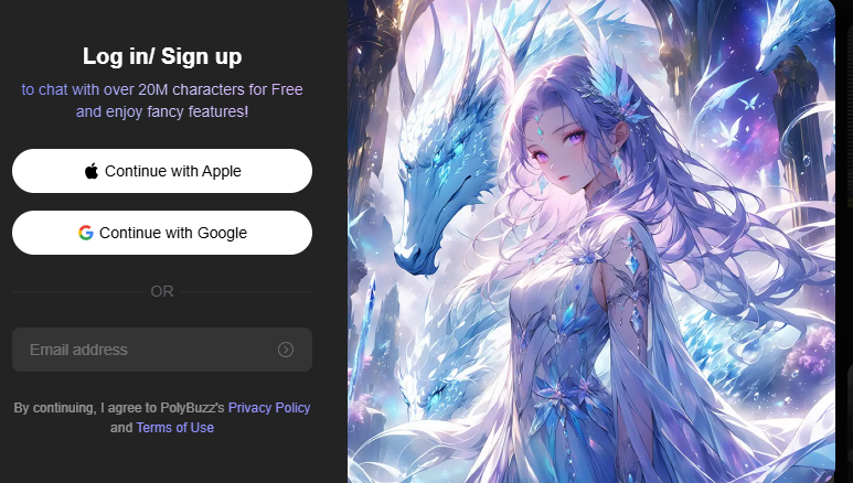 Click on Sign Up / Get Started