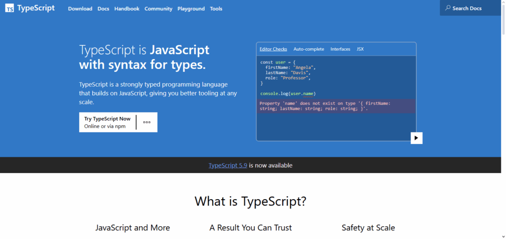TypeScript