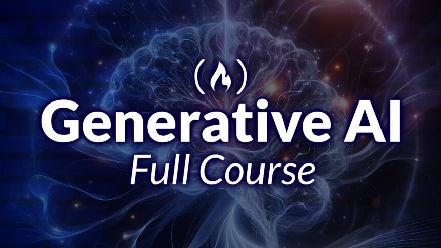 10 Generative AI Full Course Free – Learn AI Online for Free