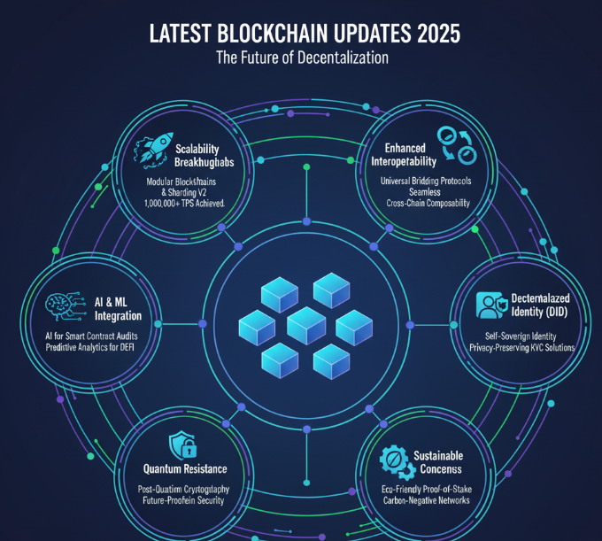 Latest Updates in Blockchain Technology 2025 – Trends & Innovations