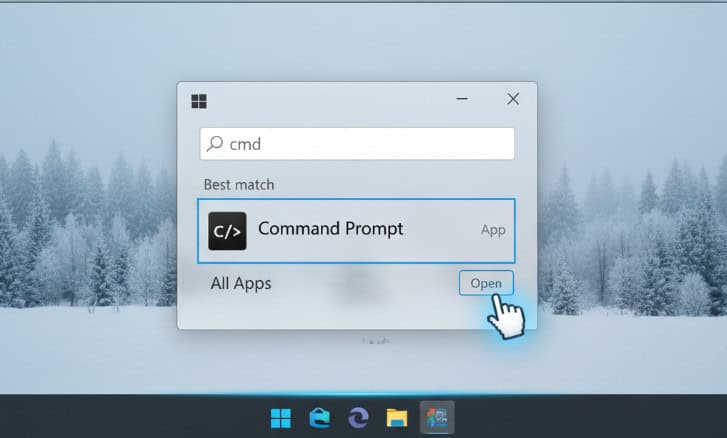 How to Open Command Prompt on Windows