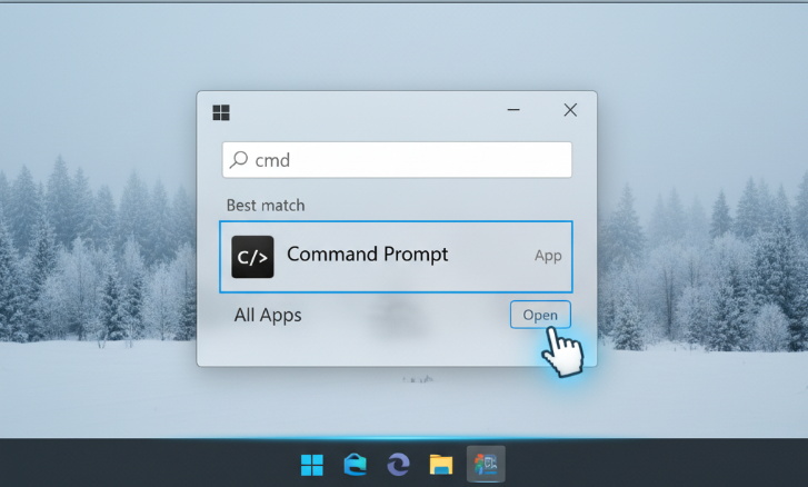 How to Open Command Prompt on Windows