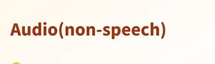 Describe Non-Speech Audio